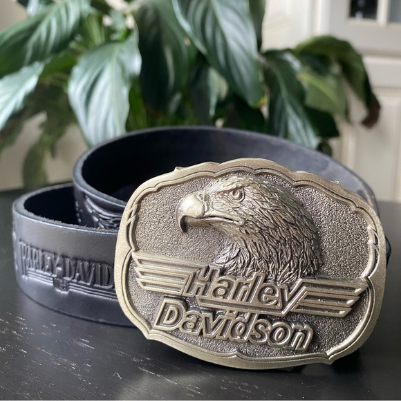 Vintage Harley Davidson Eagle Belt - Picture 16 of 16